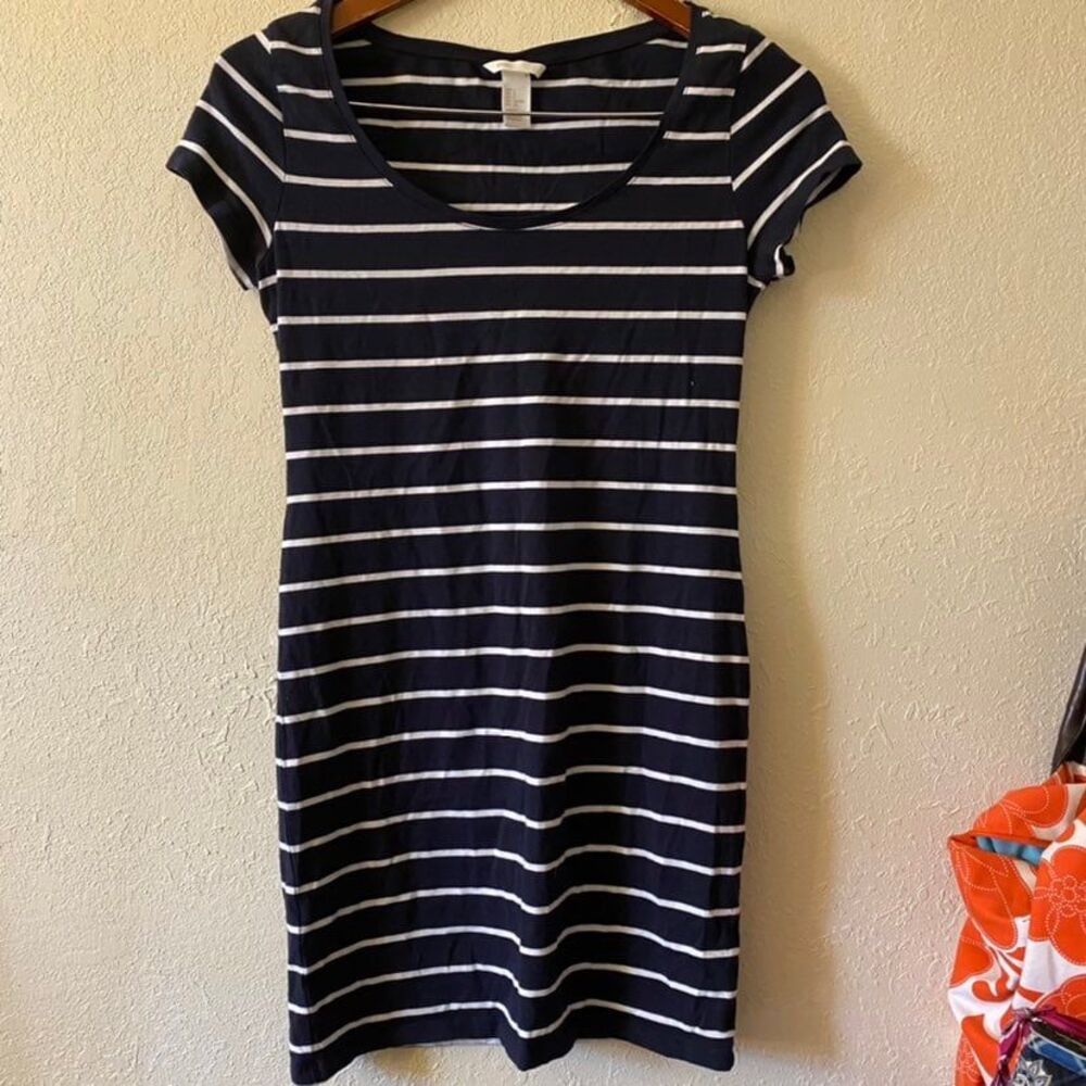 H&M Striped Mini Dress